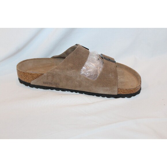 BIRKENSTOCK MEN\'S SUEDE ARIZONA SANDALS DARK TEA EU 43 REGULAR NEW main image 5